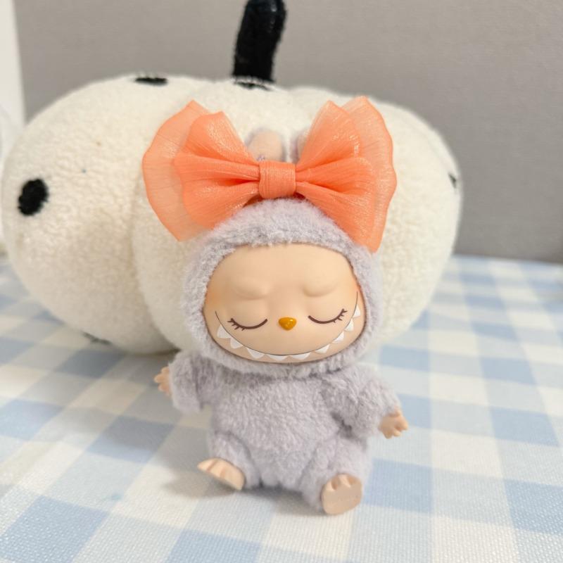 Clothes Only] For Rab Cloth Vinyl Doll Suit For LABUBU Sit Party Doll Handmade Minions Suit Doll Fashion Joker Accessories