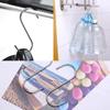 Multi Functional S-shaped Hook Strong Metal Hooks for Wardrobe Behind Door Sturdy Storage Hooking for Household Kitchen Bathroom
