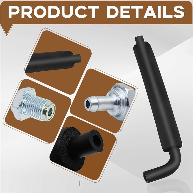 Ac29-Комплект шлангов клапана PCV 12204-28020 12262-28021 Для двигателя Toyota 2.4L Подходит для Camry Corolla RAV4 Highlanders