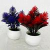 1 Set Simulation Bonsai Realistic Non-fading Plastic Artificial Large Pine Plants for Decorating