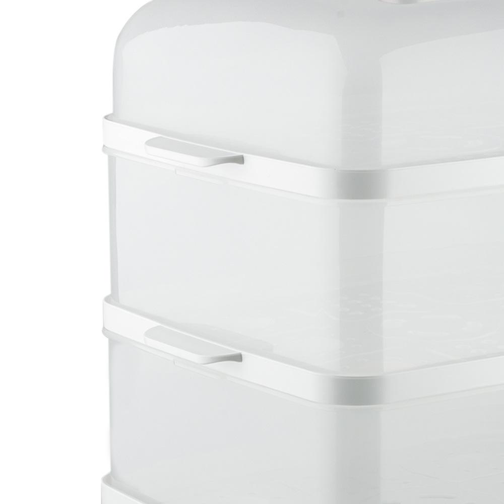 Электрическая пароварка Пароварка 12л Многофункциональная бытовая универсальная трехслойная полностью автоматическая машина для завтрака большой емкости