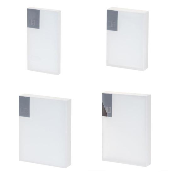 Photo Album Multiple Uses Dustproof Waterproof High Clarity Space-saving Photo Storage Transparent Pages Photo Card Collection Book Home Decor