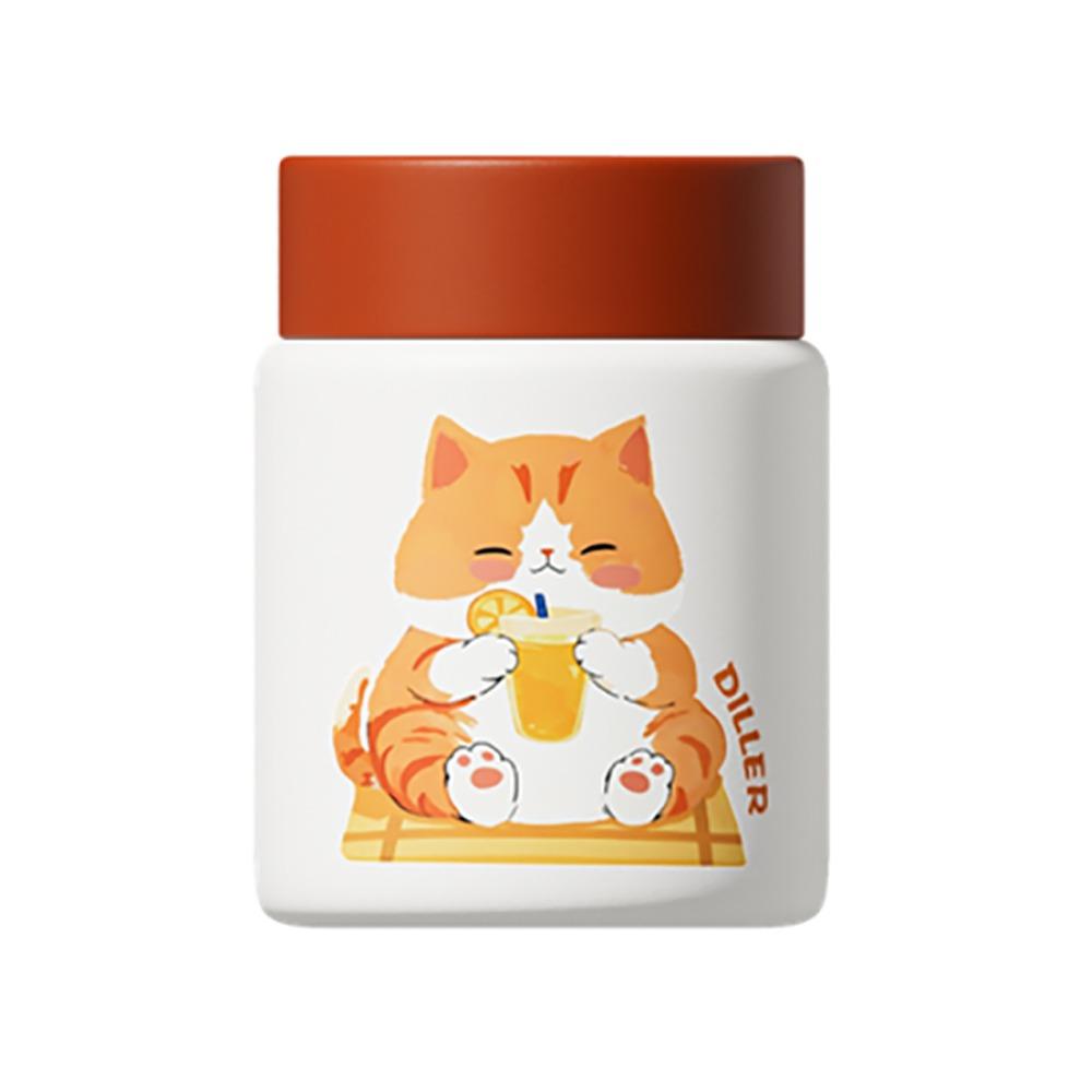 Милая вакуумная фляга-кошка 150 мл, герметичная, сохраняет холод/горячее, термокружка, 316 нержавеющая сталь, портативная, с термоизоляцией, для студентов