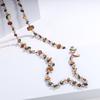 Irregular Shell Multilayer Necklace Creative Double Layer Necklace Long Sweater Chain  Beach