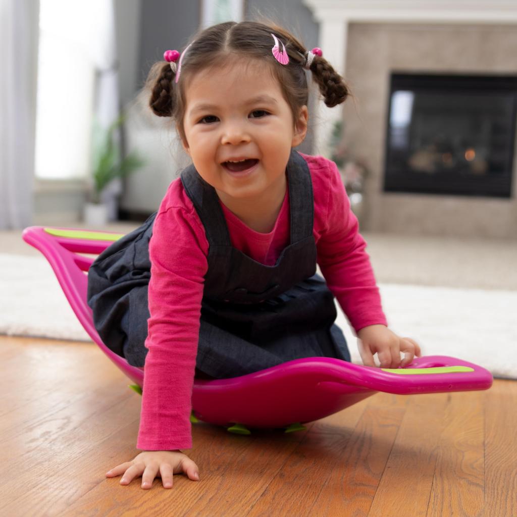 Fat Brain Toys Игрушка Качалка Поппер Зеленый Балансировочная доска Оборудование для игр в помещении Детский [Оригинальный продукт] FA095-2