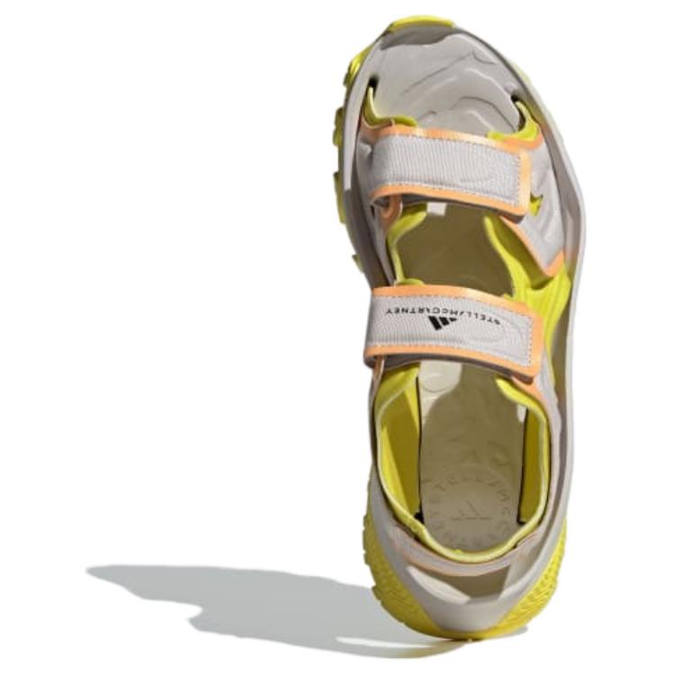 Stella McCartney X Adidas Hika Outdoor Sandal Chalk Pearl Bright Yellow Women Sneakers Hazy-Orange IF1534