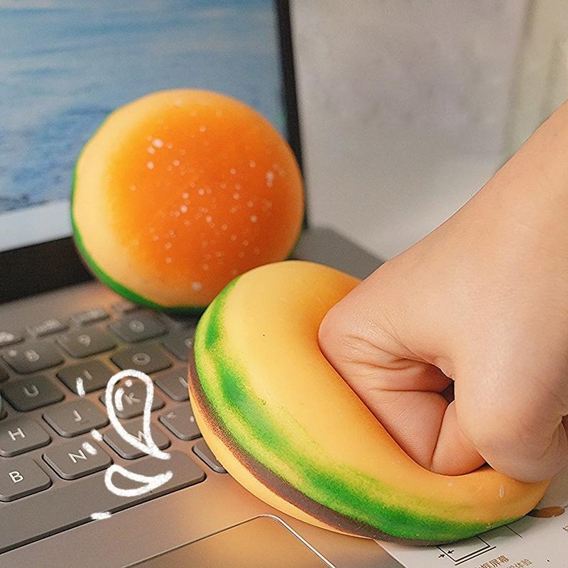 Squishy Hamburger Simulation Coke French Fries Hamburgers Decompression Frigent Gifts Hand Relax Anti-Stress Slow Rising Gift