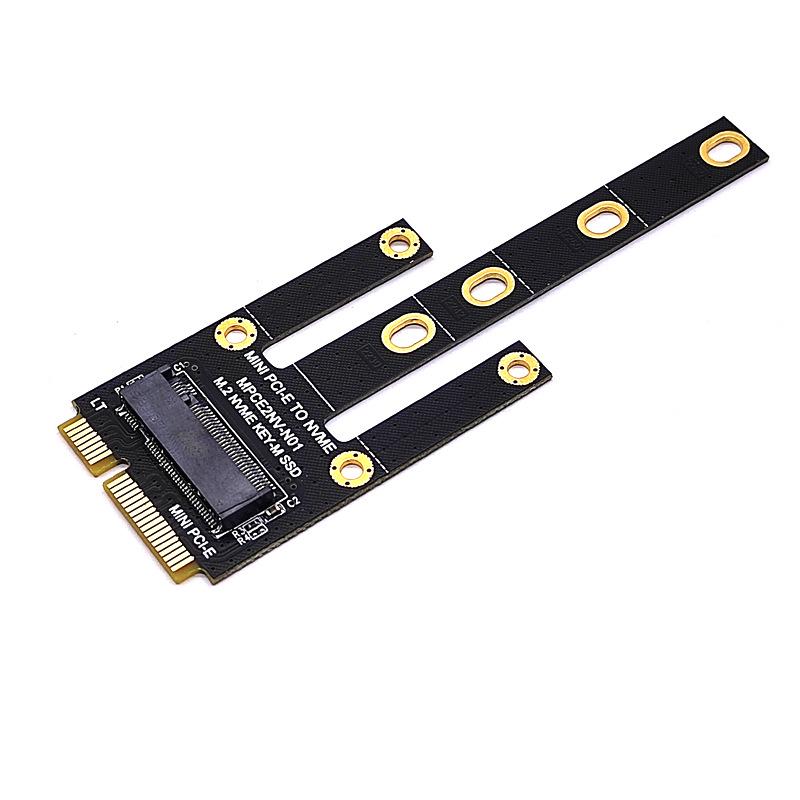 Адаптер-карта MPCI-E на Key-M M.2 NVMe с интерфейсом WiFi