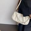 Small Fresh Cloud Underarm Bag Niche Design Pleated Shoulder Bag Women's Crossbody Texture Chain Woven Handbag