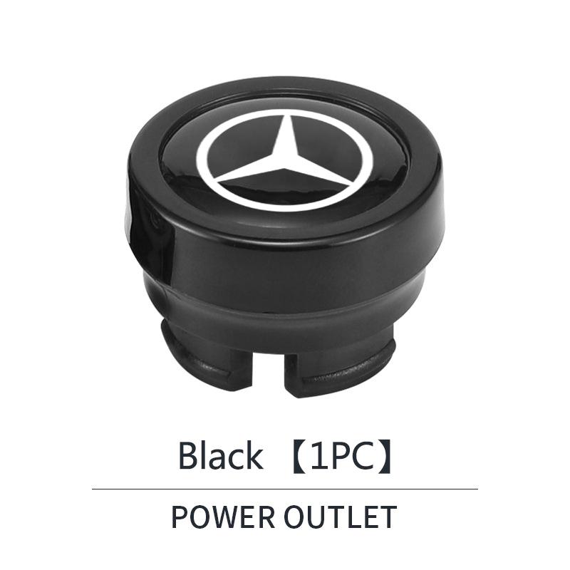 Car Cigarette Lighter Cover Button Protective Case Anti Dust Cap For Mercedes Benz W203 W204 W205 W176 W16 W177 W247 W206 W223 LW6