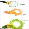 Multifunctional Vegetable Fruit  Curl Slicer Rotating Mask Slicer Cucumber Sharpener  Kitchen