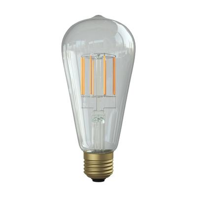 [Сифон] Лампа светодиодная filament Edison LDF127D E26 с гарантией 3 года. Ретро, Античный, Индустриальный, В стиле Бруклина, Непрямое освещение. Стильно.