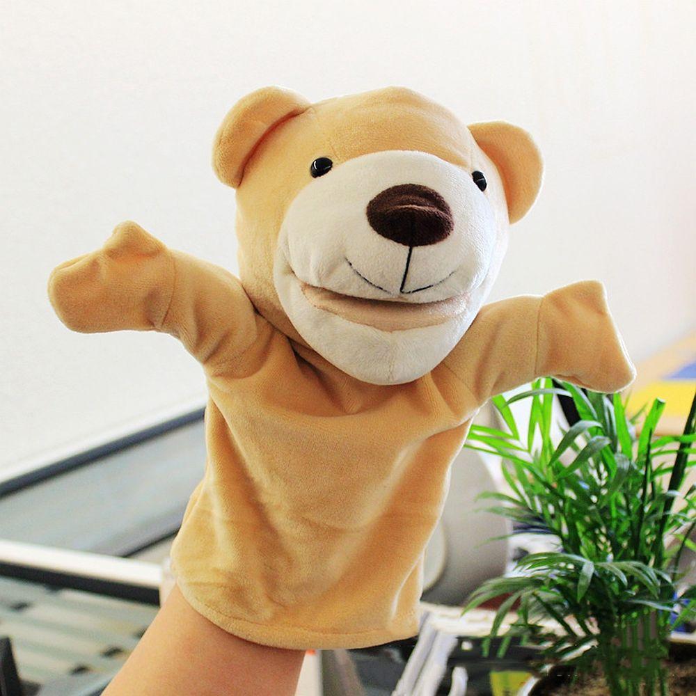 Stuffed Toys Panda Stuffed Animals Animal Puppet Finger Puppet Plushed Doll Hand Finger Puppet