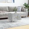 VidaXL Coffee Table Concrete Grey 50x50x40 Cm Engineered Wood 829372
