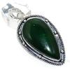 Green Labradorite Gemstone 925 Sterling Silver Jewelry Pendant 2.44" s5Z04