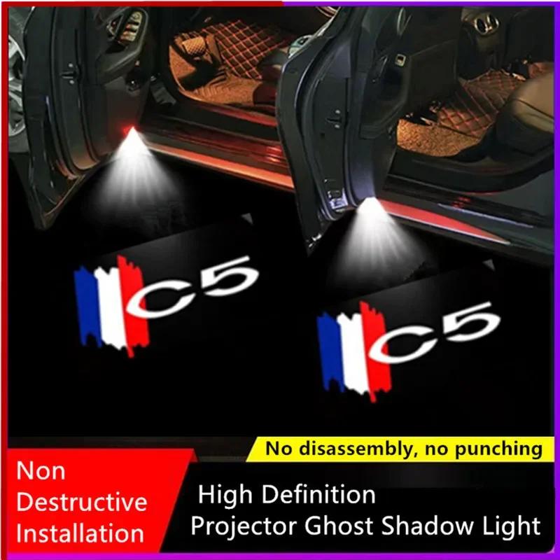 Led Car Door Welcome Light Laser Logo Projector For Citroen C5 Aircross 2001-2008 2009 2010 2011 2012 2013 2014 2015 Car Goods