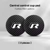 Car Coaster Water Cup Mat Anti-slip Pad Accessories for VW Volkswagen R GTI Golf 6 7 8 MK8 ID.3 4 Polo Tiguan Passat B5 Touareg