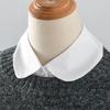 Women Shirt Fake Collar For Women Half Shirt Tie Neckwear Decorative Ladies Detachable Collar For Lapel