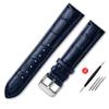 Браслет из натуральной кожи, синий ремешок для часов ci-tizen rossini, ремешок для часов 14, 16, 18, 20 мм, 21 м, 22 мм, 23 мм, оптовая продажа