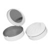 Food Grade PP Denture Tray Box Double Layered Dental Retainer Box Denture Case  Women Men
