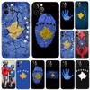 Чехол для телефона с национальным флагом Косово для iPhone 5 5s 2020se 6 6s 7 8 plus x 10 XR XS 11 12 13 mini pro MAX черная задняя крышка из ТПУ