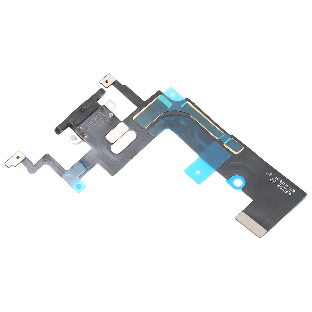 Разъем для передачи данных в порту зарядки, гибкий кабель, сменный гибкий кабель для порта зарядки для iPhone XR, черный