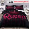 Queen Three-Piece 3D Quilt Set