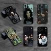 Чехол для телефона T-Tokio Hotel Tom Bill K-Kaulitz Черный Мягкий Чехол Для iPhone 17,16,15,14,13,12,11,Pro,XS,Max,XR,Plus,E,SE4,Mini