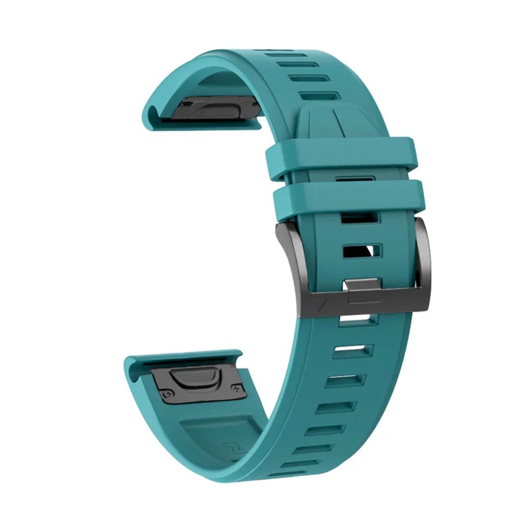 Спортивный силиконовый ремешок для Garmin Fenix E 8 47 мм 51 мм 7 7X браслет для Garmin Enduro 3/Epix Gen Pro QuickFit 22 мм 26 мм ремешок для часов