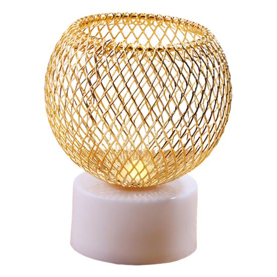 Звезда Луна железная художественная сетка подсвечник свеча лампа в деревенском стиле форма для дисплея Рамадан Ид Мубарак праздничное украшение