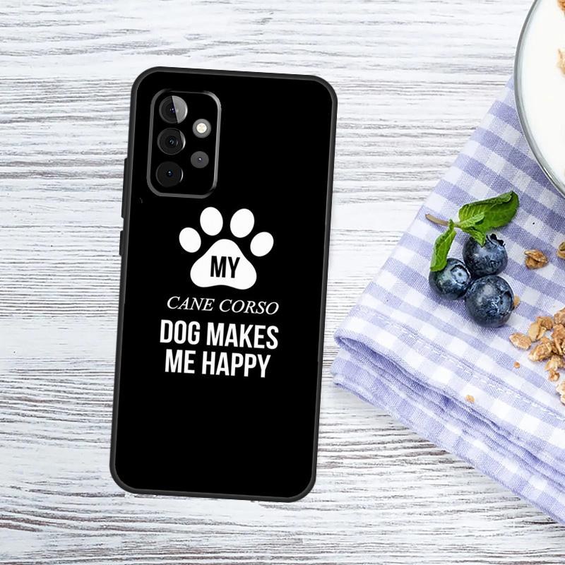 Цитаты Кане Корсо Мастиф Чехол Для Samsung Galaxy A54 A34 A14 A56 A36 A16 A06 A13 A53 A12 A22 A32 A52 A35 A17 A15 A55