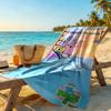 Wow! Wow! Wubbzy Customizable Name Beach Towel High Absorbency & Quick-Dry Portable for SwimmingBeachCamping Travel Beach AccessoriesGym