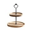 Smooth Serving Tray Detachable Multi Layer Frame Food Platter Elegant Storage Tray  Afternoon Tea