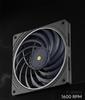Thermalright TL-B14015 140-мм тонкий корпусный вентилятор, двойной шарикоподшипник, 15 мм