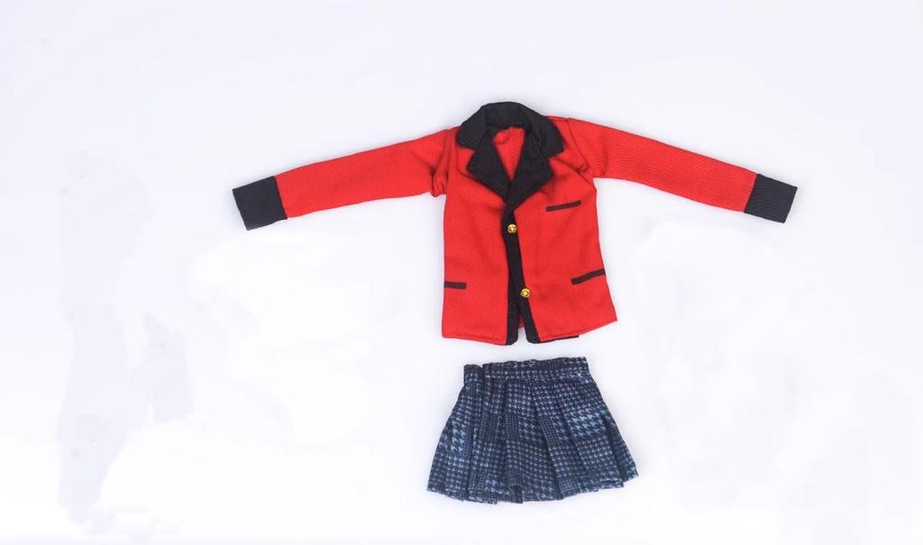 Женская экшн-фигурка, одежда, униформа, юбка JK, костюм, одежда, модель, набор, кукольная униформа, подходит для 12-дюймовой экшн-фигурки, базовая униформа для косплея 1/6