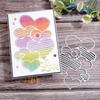 Love Heart Groups Metal Cutting Dies DIY Scrapbooking Embossing Paper Photo Album Crafts Templates Mould Stencils