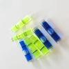 5 шт. Blue Precision Mini Spirit Level Bubble Set Bubble Clamp Bullseye Level Mini Balancer Spirit Level Measurement Kit