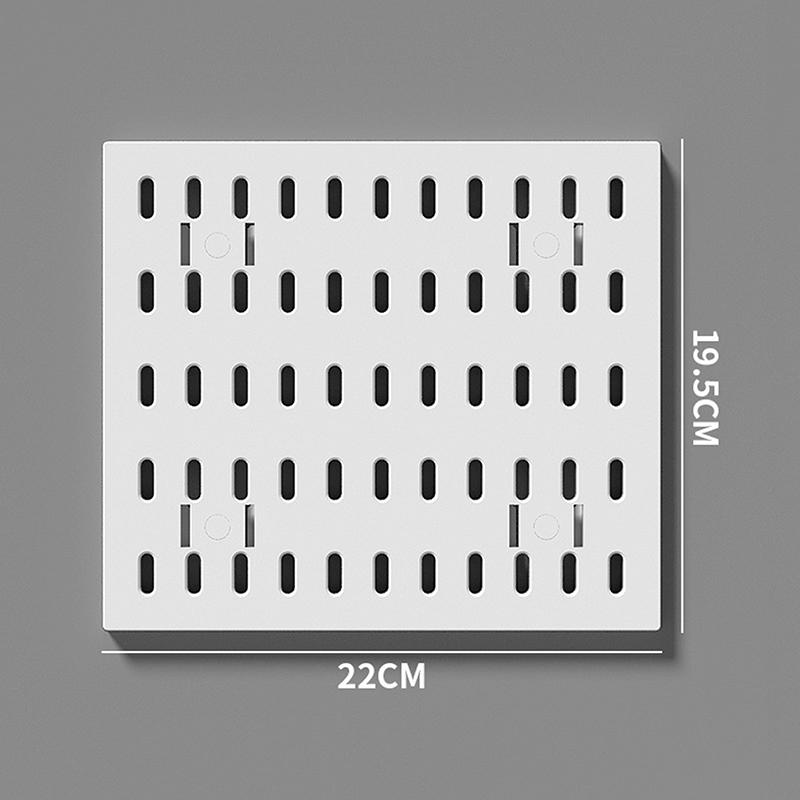 Аксессуары для самодельной перфорированной доски, подвесная полка, крючки для хранения, настенный органайзер, без перфорации, организация поделок для гаража, кухни, комнаты