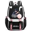 Anime Student Kawaii Backpack Light Weight Bags Backpack for Boys Girls Hildren Back To School Schoolbag