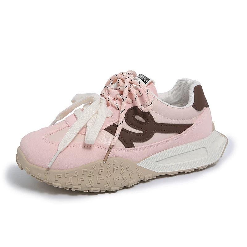 Наступая в дерьмо, обувь Форреста Гампа женская 2025 весна и лето универсальная ретро легкая спортивная универсальная повседневная платформа для увеличения роста беговая