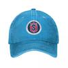 Universidad De Chile Chuncho Unisex Style Baseball Cap Copa Chile Football Distressed Washed Hats Cap Vintage Outdoor Sun Cap