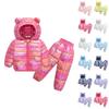 Kids' 2 Piece Set Quilted Cotton Outerwear