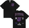 Singer TINI STOESSEL Futtura Album 2025 Tour T-shirt Men Women Fashion Oversized Retro T Shirt Cotton Casual Breathable T Shirt