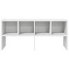 Stackable Shoe Rack White 89.5 x 30 x 40 cm