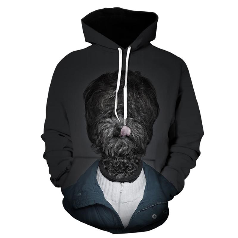 Бернская зенненхундная толстовка с 3D принтом, милый пуловер с животными для мужчин и женщин, модные повседневные толстовки большого размера, уличная одежда в стиле Харадзюку с собакой, топы