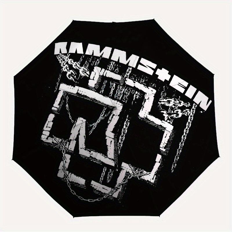 1 шт. Качественный зонт в тематике Rammstein, Зонт с автоматическим открытием и закрытием, Многофункциональный зонт G0811018