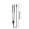 Pen Battery Clip Testing Probe Round Connector Internal Resistance Meter Kelvin Clip for HRM-10