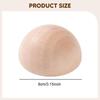 Pottery Plate Press Tool Premium Wooden Half Round Mold for Crafting Clay Bowls Plates Pottery DIY