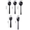 ZISIZ Disposable Plastic Spoons