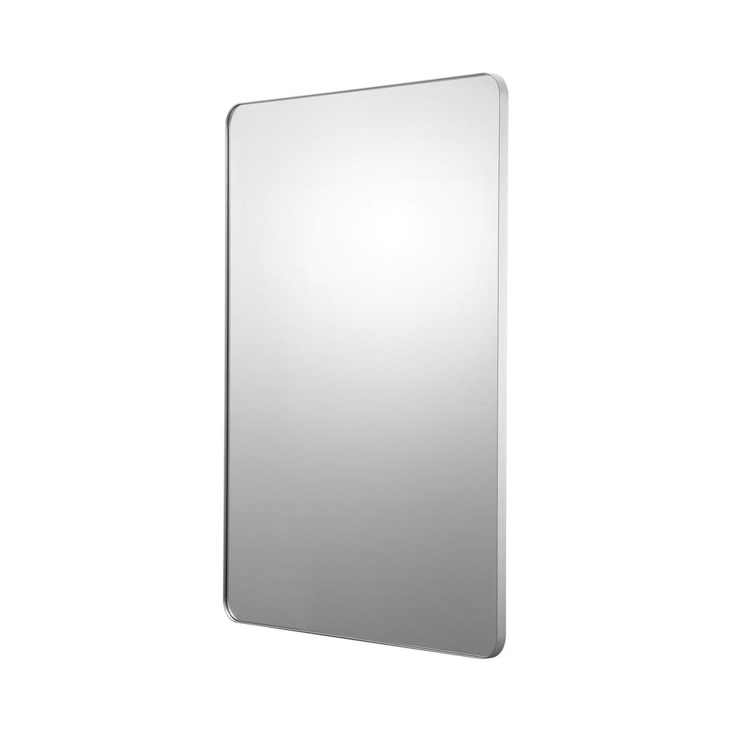 Square Wall Mounted Mirror 36" x 48" Mirror with Aluminium Alloy Frame